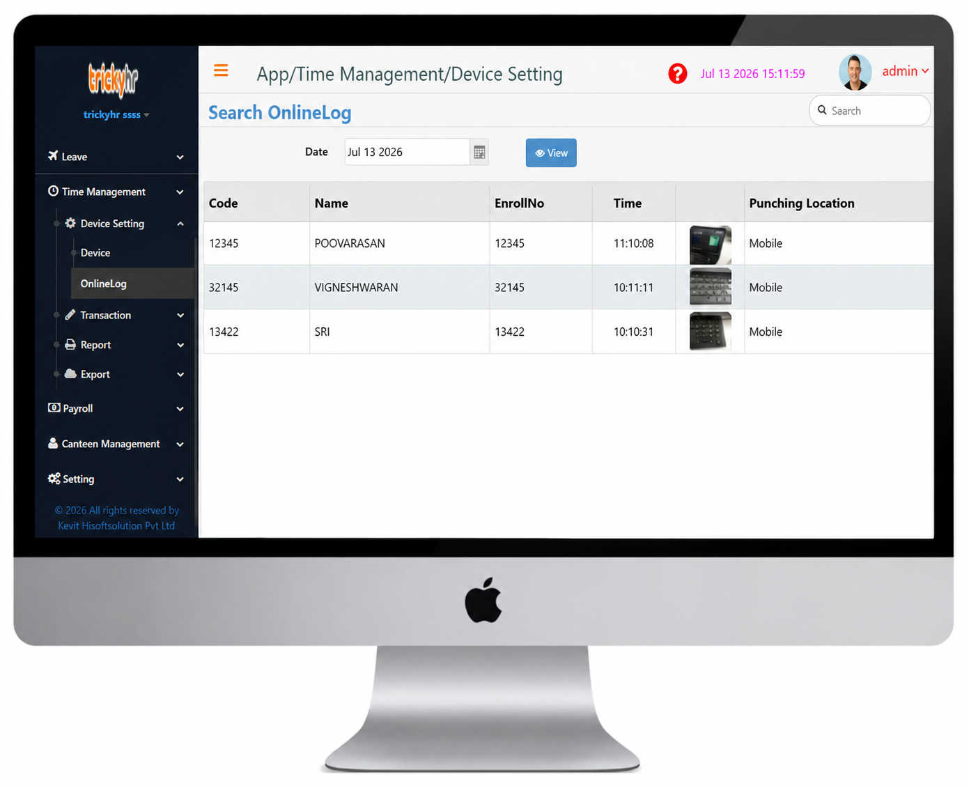 Search Online Log